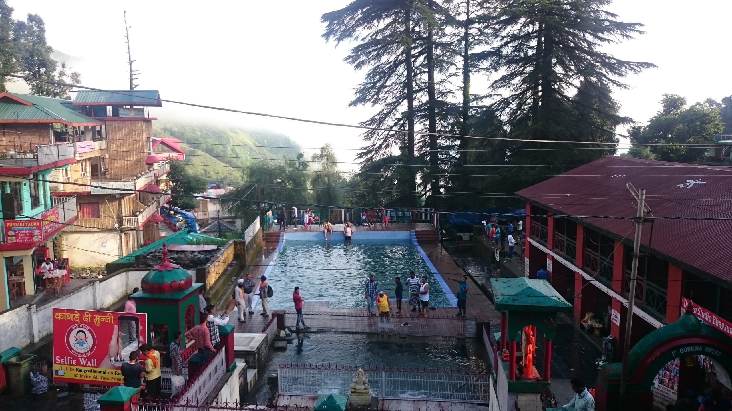 piscine en plein air